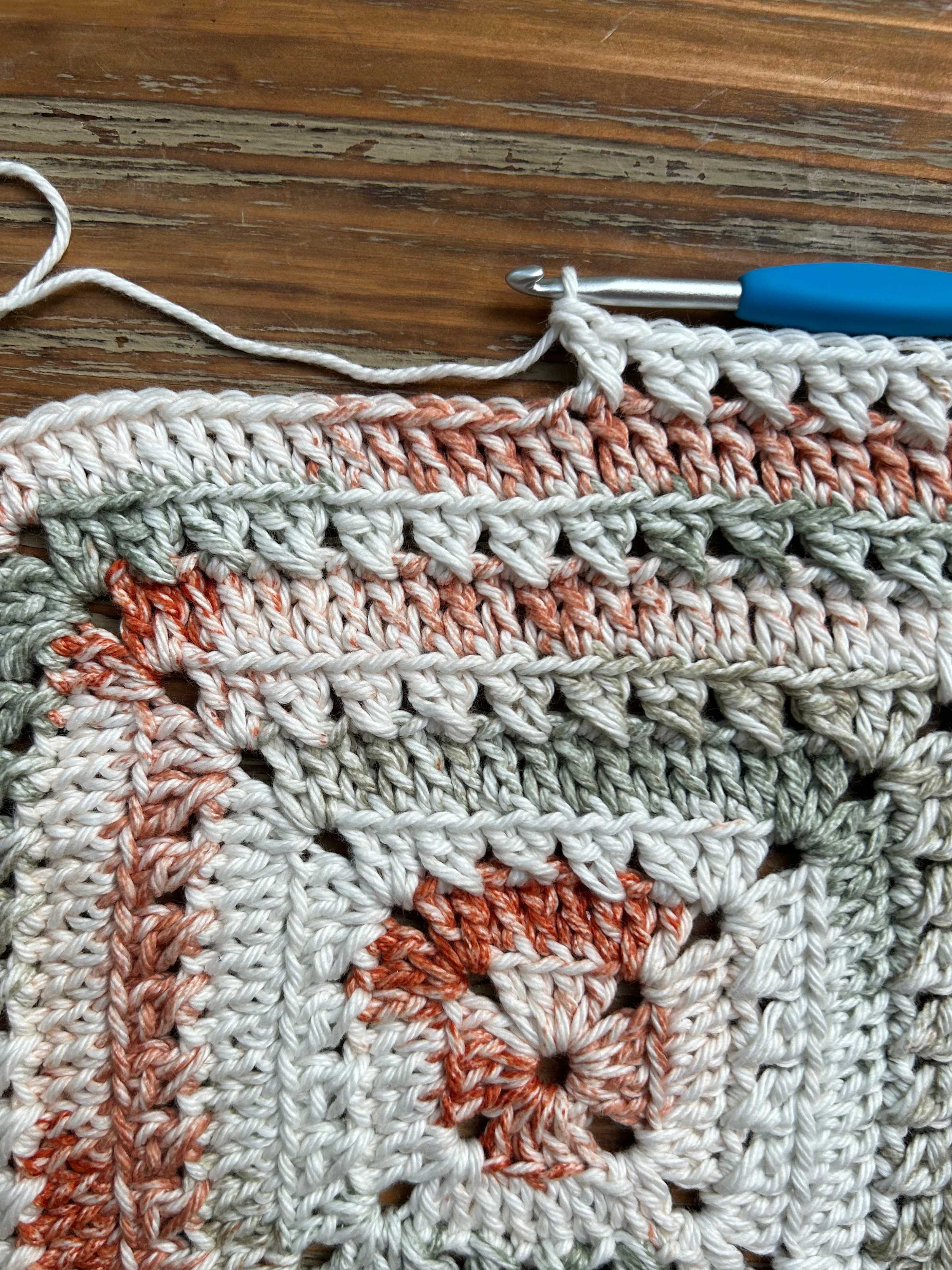 crochet project work-in-progress