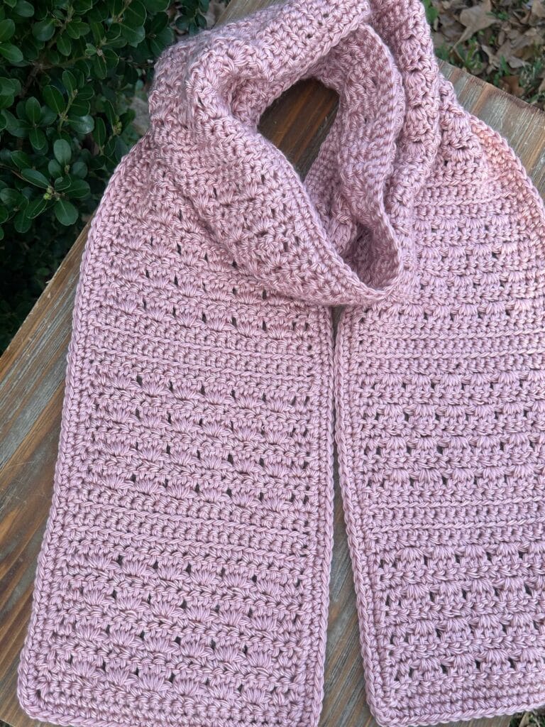 easy crochet scarf