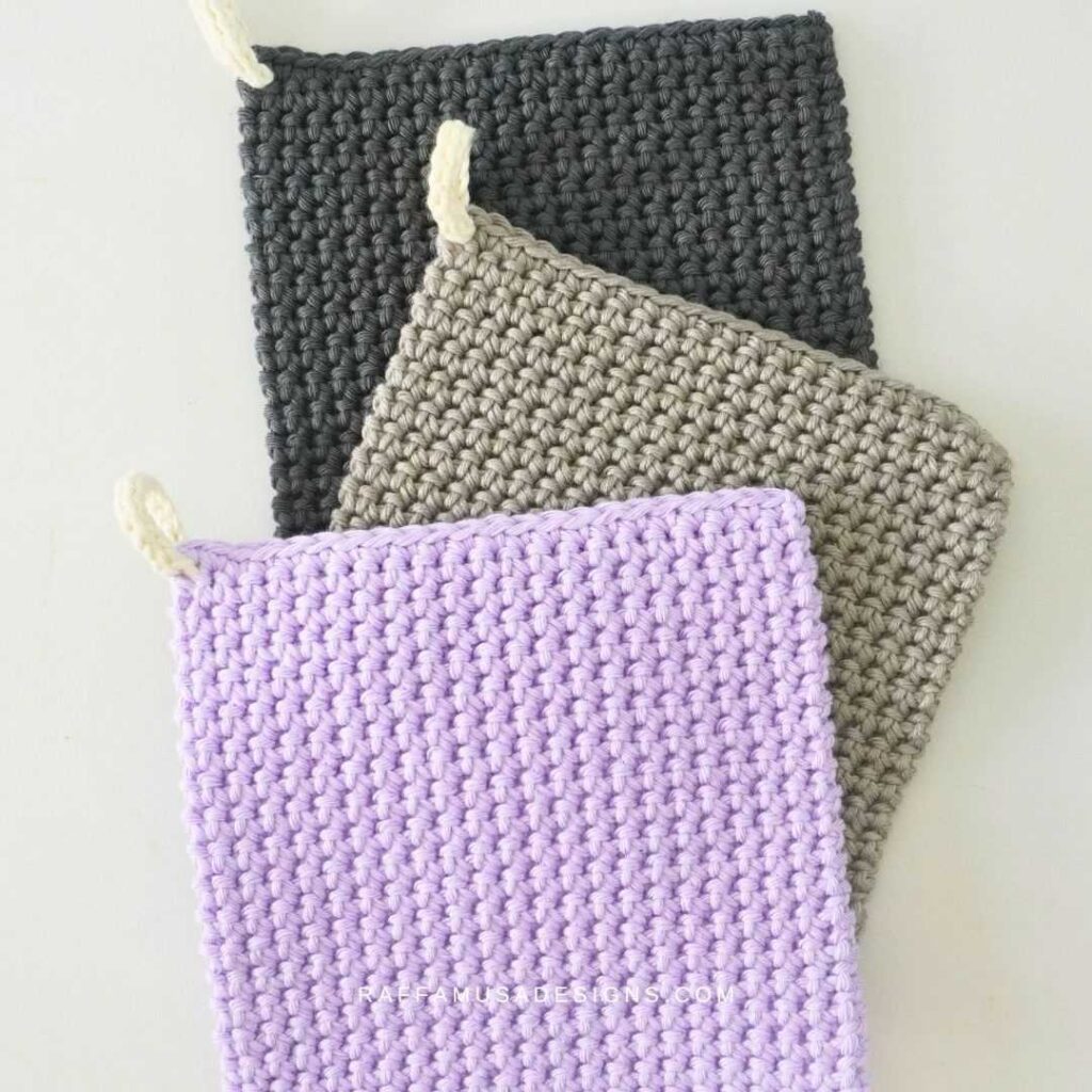 set of 3 thermal potholders